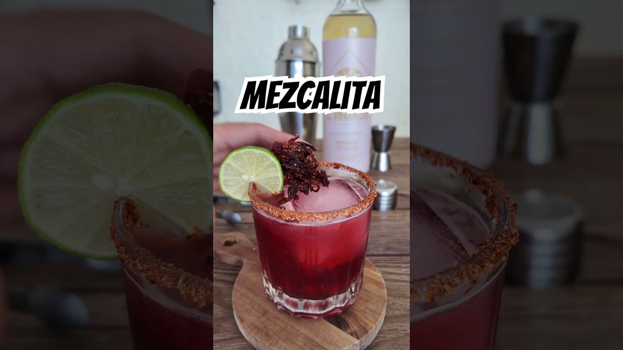 Mezcalita de Jamaica mi favorita #mixology #mezcal #sebastianleon
