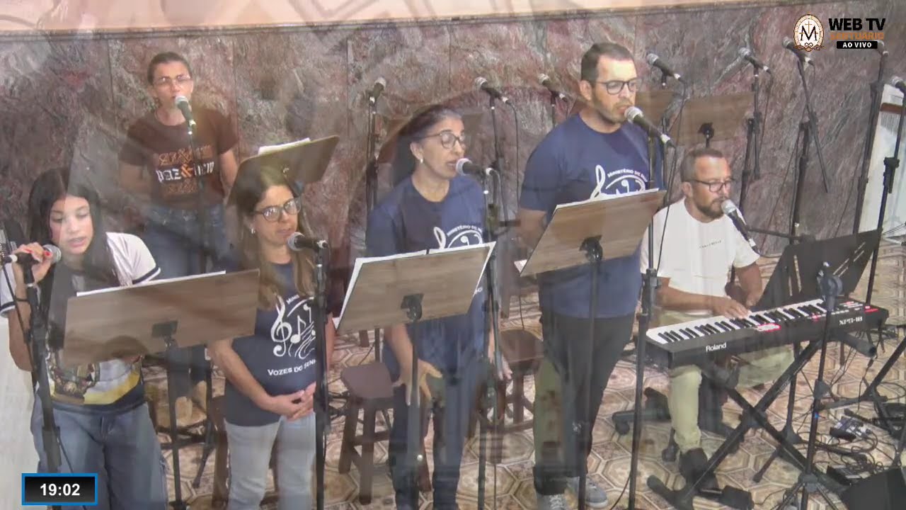 Transmissão ao vivo direto do Santuário da medalha Milagrosa - Monte Sião MG