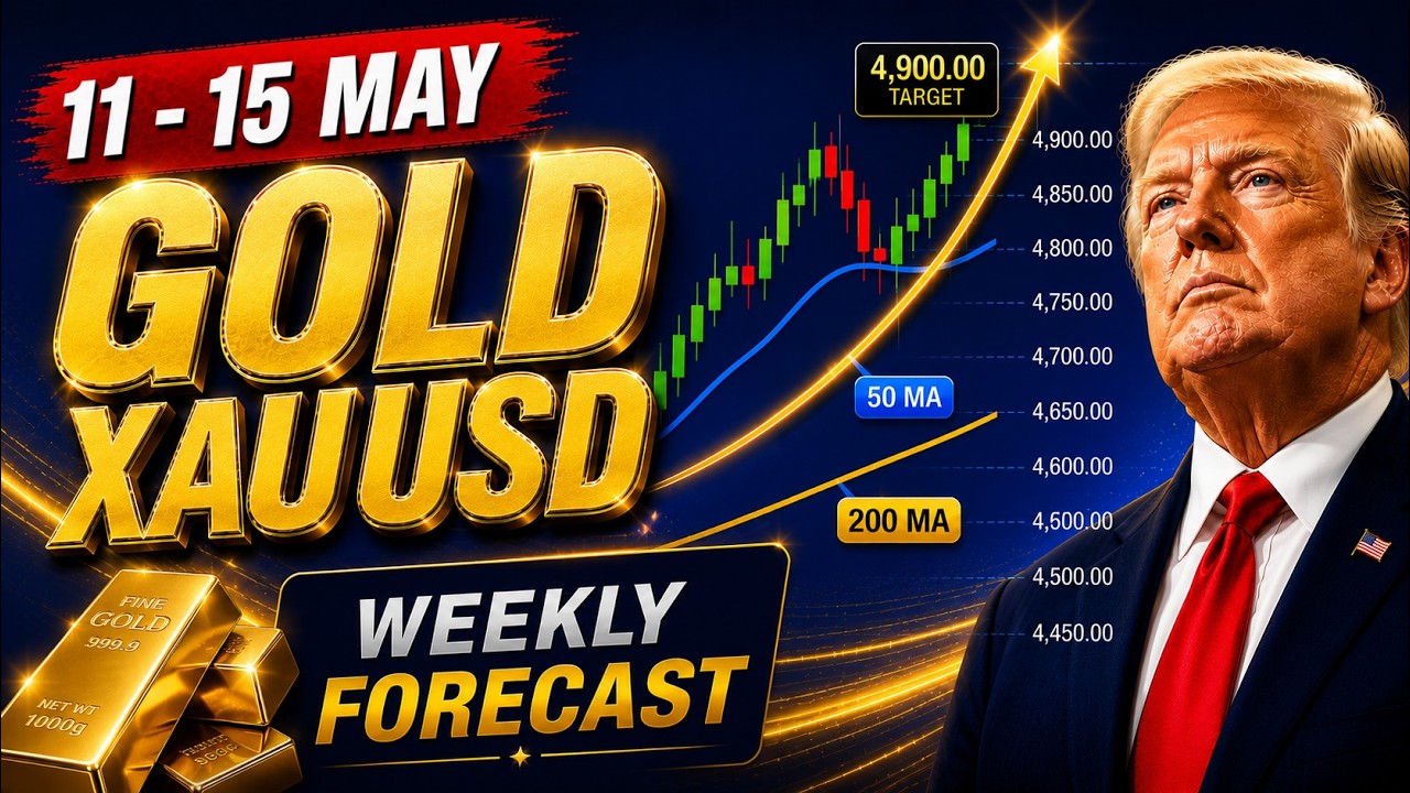 🟢 GOLD Weekly Forecast (11&ndash;15 MAY) | $4900 Next?