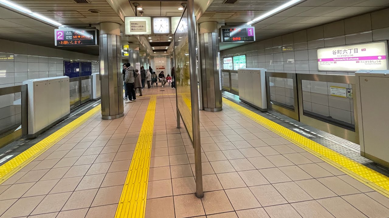 2025年2月16日(日)、大阪メトロ谷町線谷町六丁目駅にて可動式ホーム柵稼働開始！駅構内や電車発着風景を様々な角度から観察！