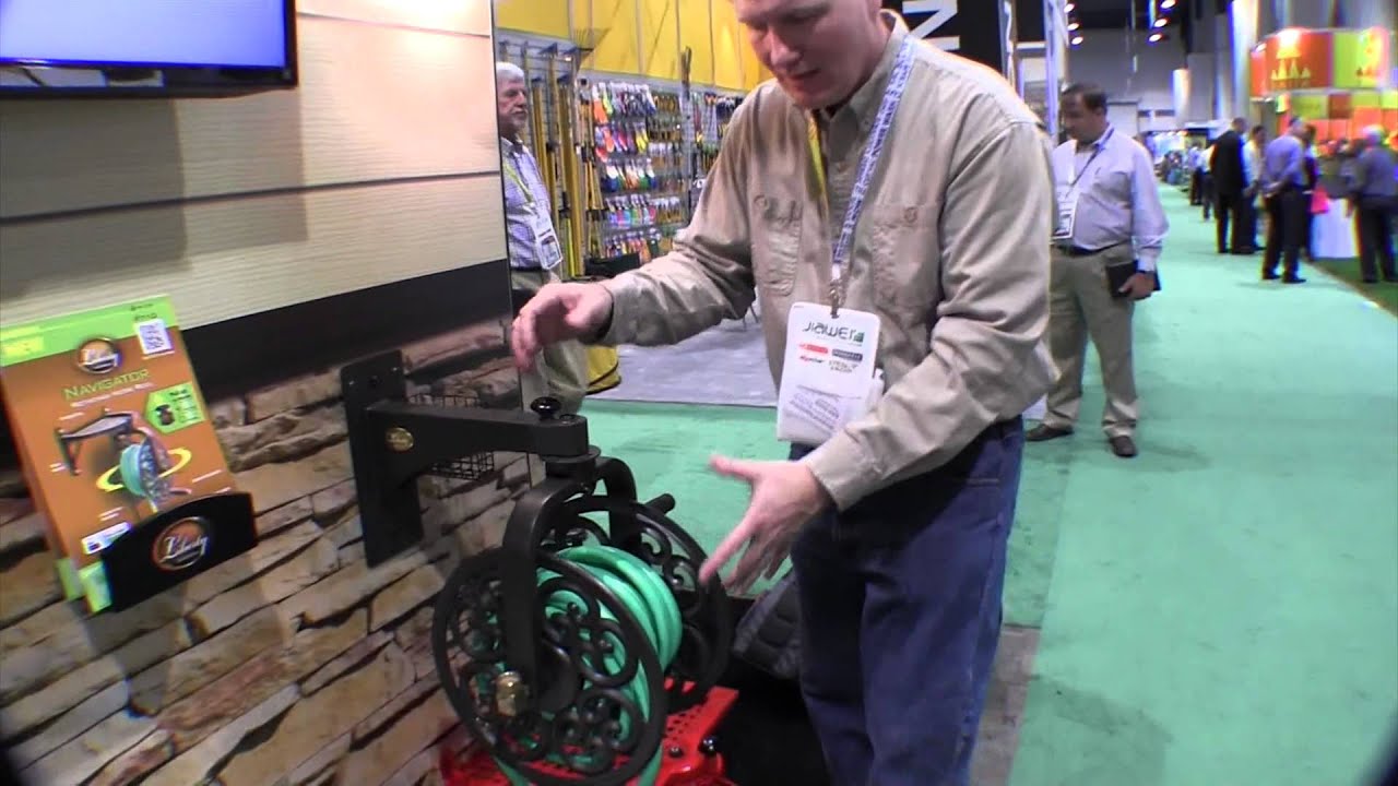 Liberty Garden Products Navigator Rotating Wall Mounted Hose Reels: By the Weekend Handyman