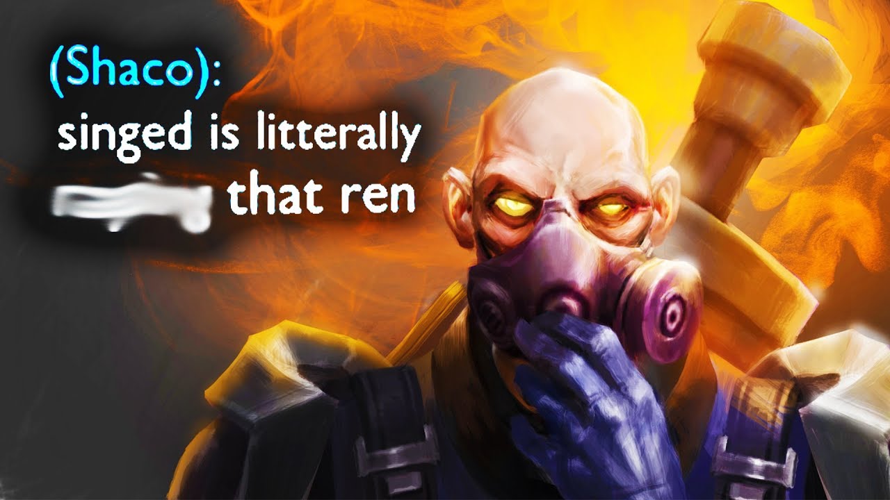 this rune turns singed into a snowballing MONSTER