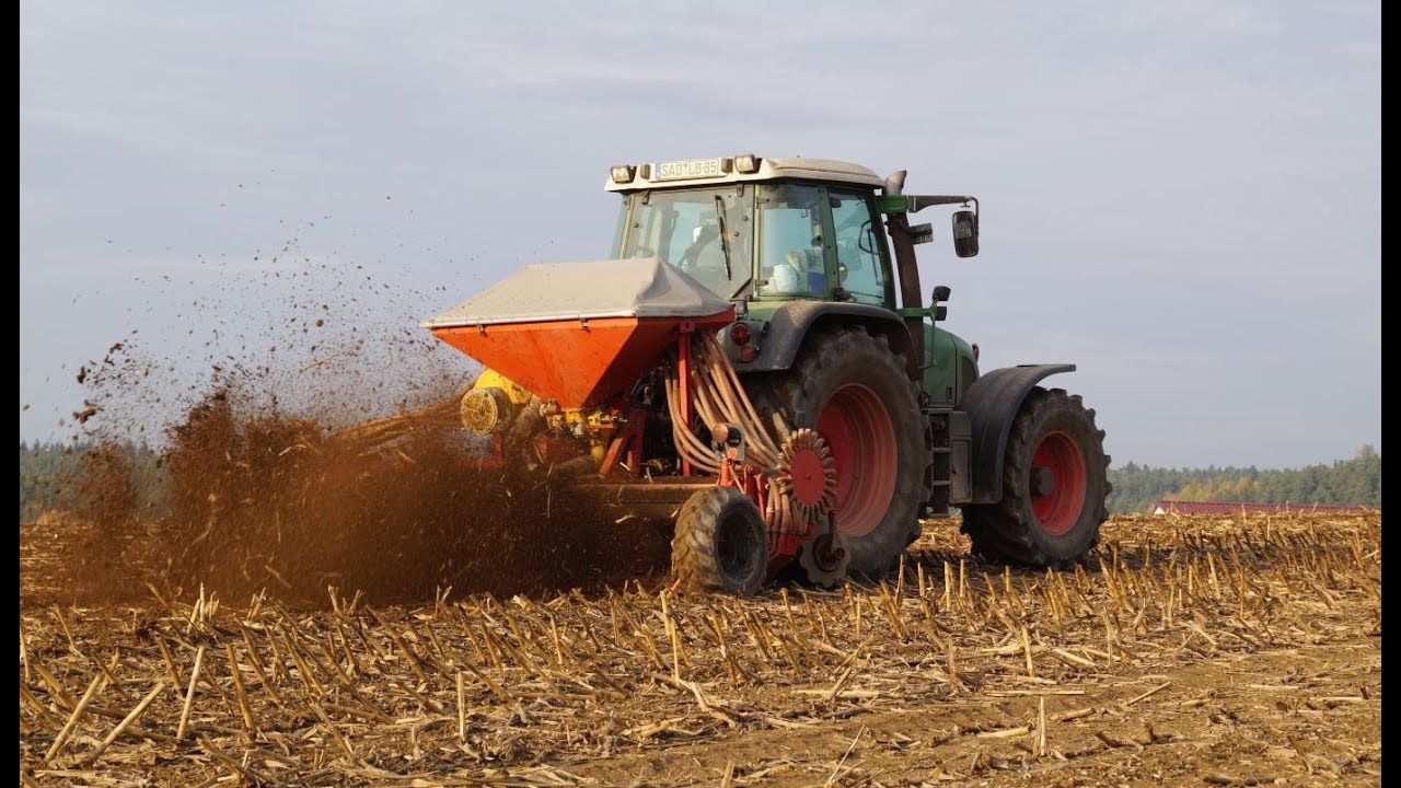 FENDT 712 mit Horsch Säexaktor