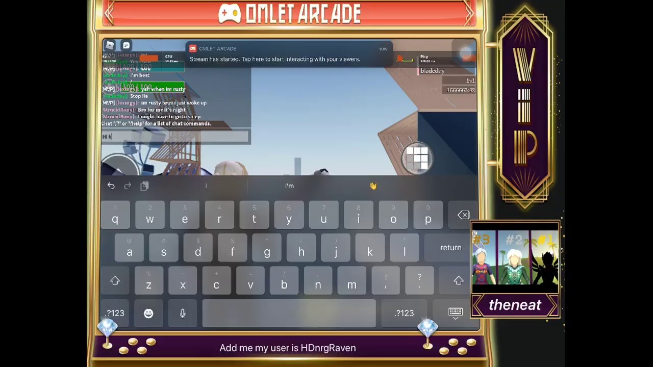 Strucid 1v1s live sr!