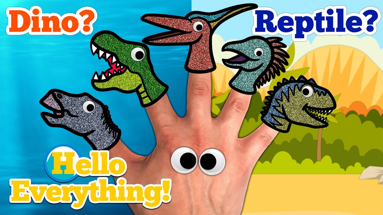 Are You A Dinosaur or Not? | Marine Reptiles and Pterasaur | Kids Songs and Nursery Rhymes