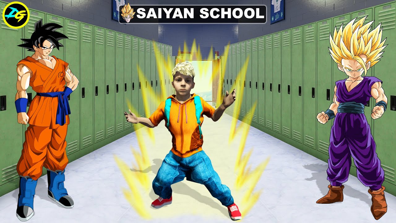 Joining SUPER SAIYAN SCHOOL in GTA 5