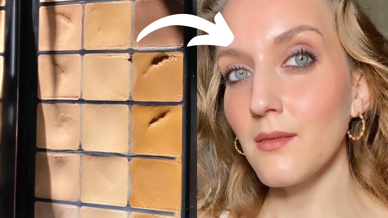 RCMA Foundation Palette Try On + How To