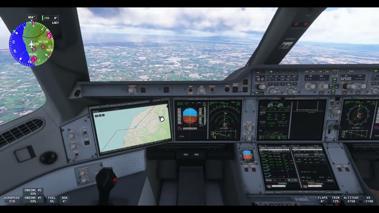 Microsoft Flight Simulator 2024   A350 RCTP ILS05R