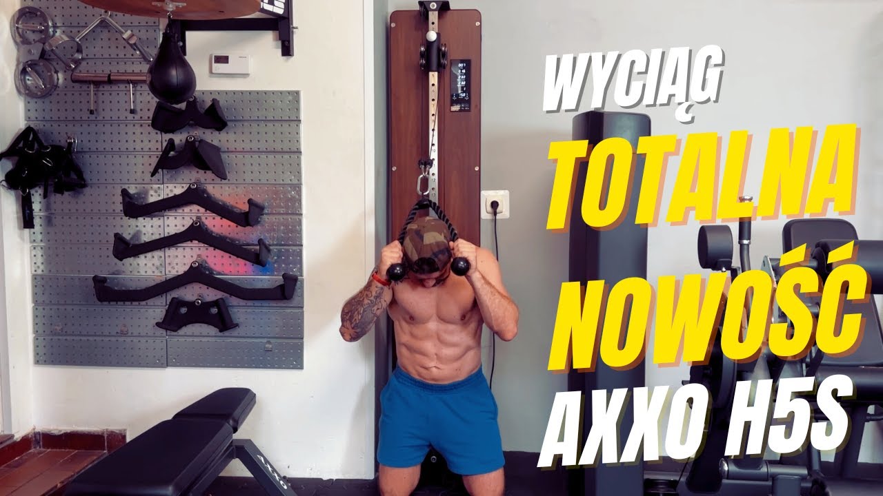 Axxo H5S &ndash; Pneumatyczny WYCIĄG, kt&oacute;ry zmienia trening w domu!