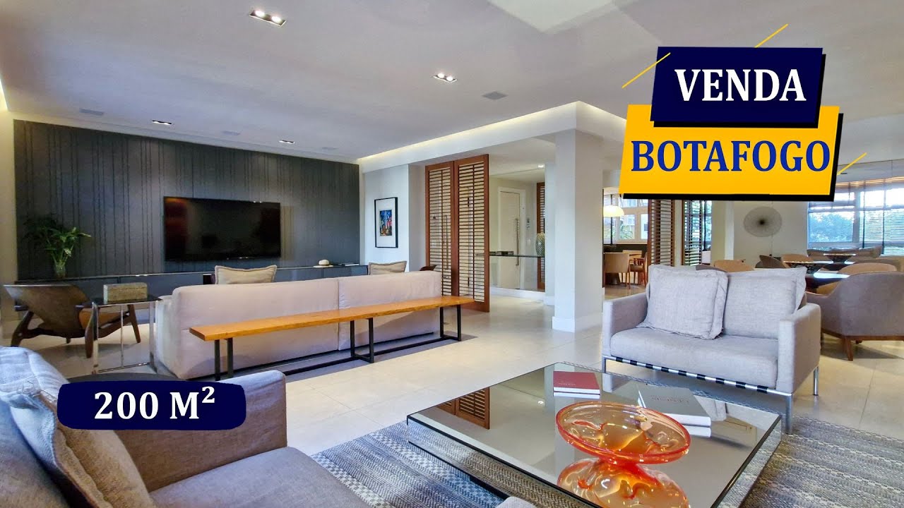 BOTAFOGO RUA 19 DE FEVEREIRO LUXO 200M² REFORMADÍSSIMO PREMIUM SALÕES 3 QUARTOS 4 BANHEIROS VAGA