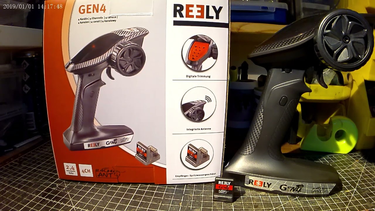 Reely GEN 4 Fernsteuerung Vorstellung Unboxing