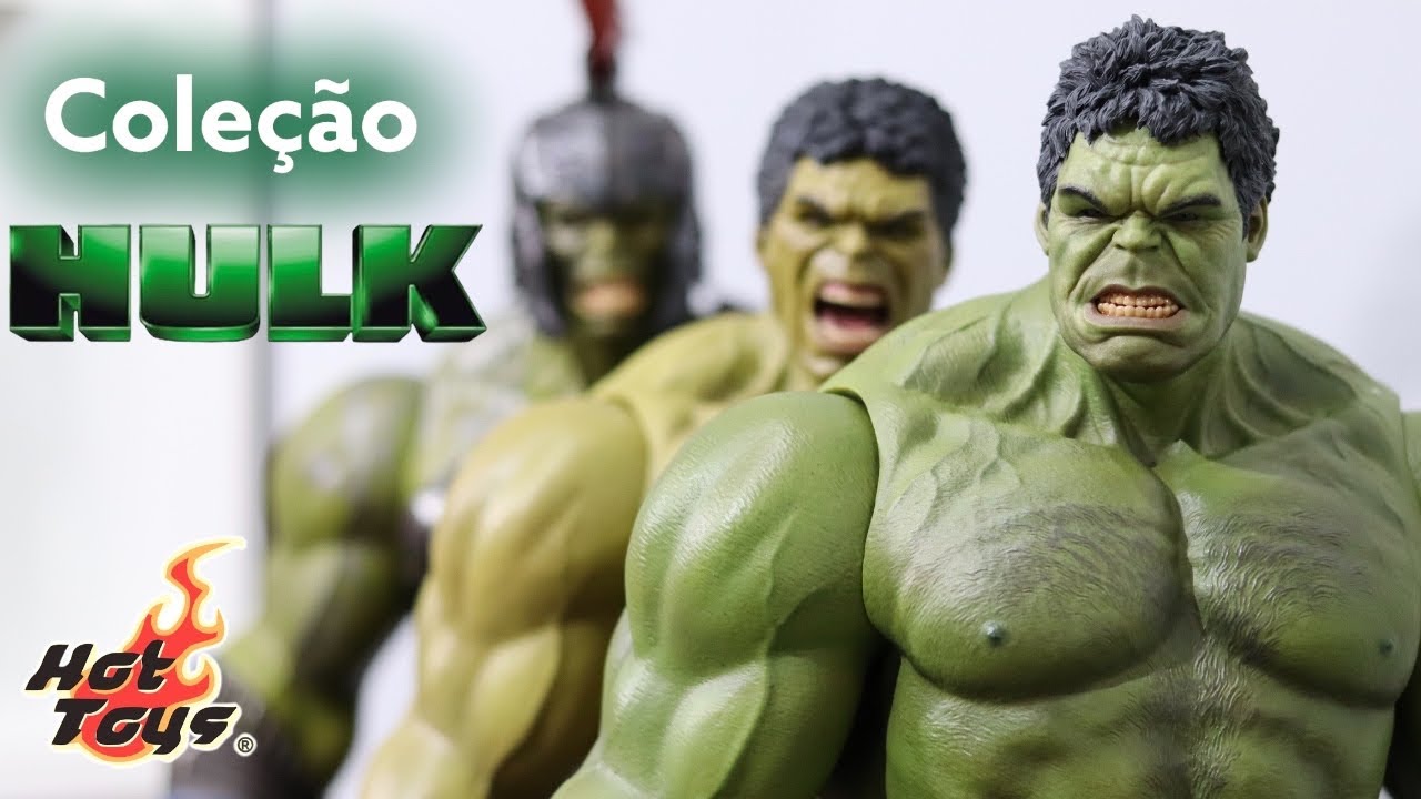 Coleção Hulk Vingadores Hot toys - The Avengers