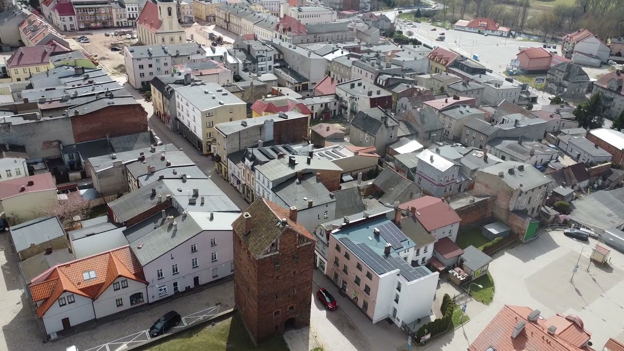Nowe Miasto Lubawskie z lotu ptaka [17.04.2022]
