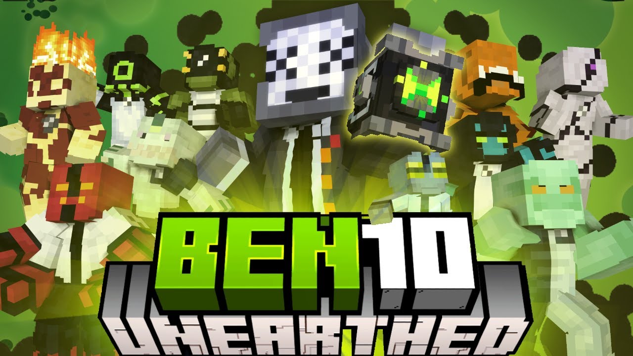 Мой первый обзор Datapack! (Minecraft Ben 10 Unearthed)