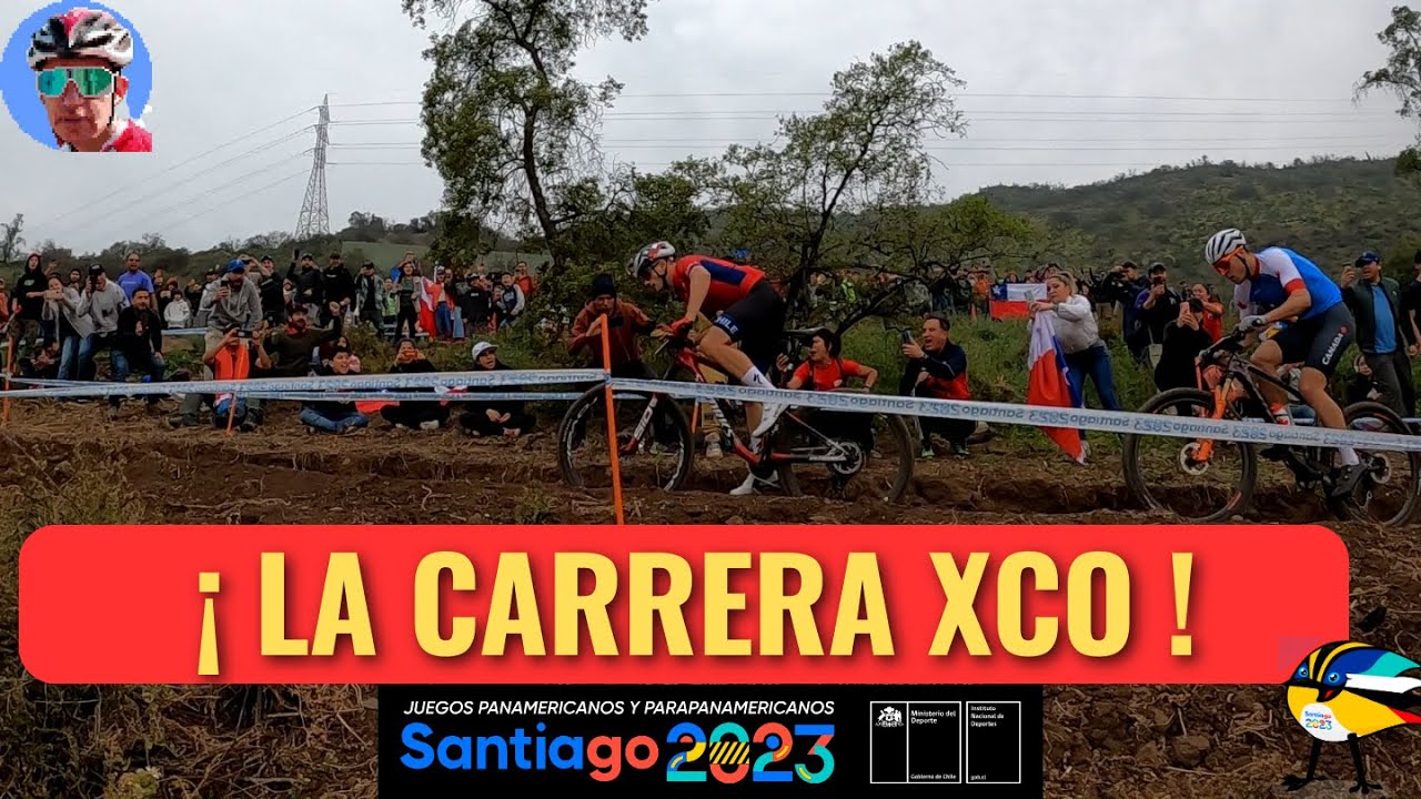 LA CARRERA XCO  -  Panamericano Santiago 2023. Hombres y mujeres a la pista