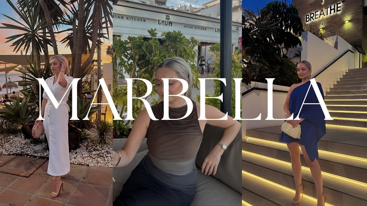 Come to Marbella with me | AIMEE LAUREN FOX | Puerto Banús travel vlog end of summer 2023