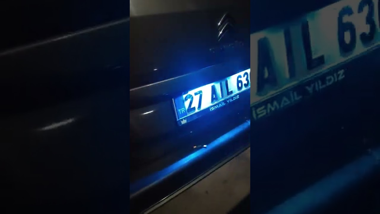 Citro&euml;n Berlingo Plaka Lambası Değişimi 4 Final.