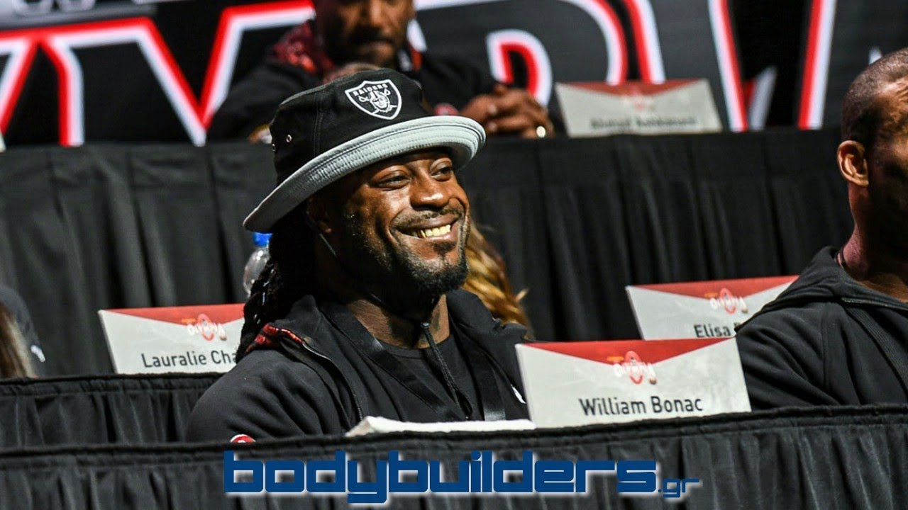 William Bonac At The 2019 Mr. Olympia Press Conference