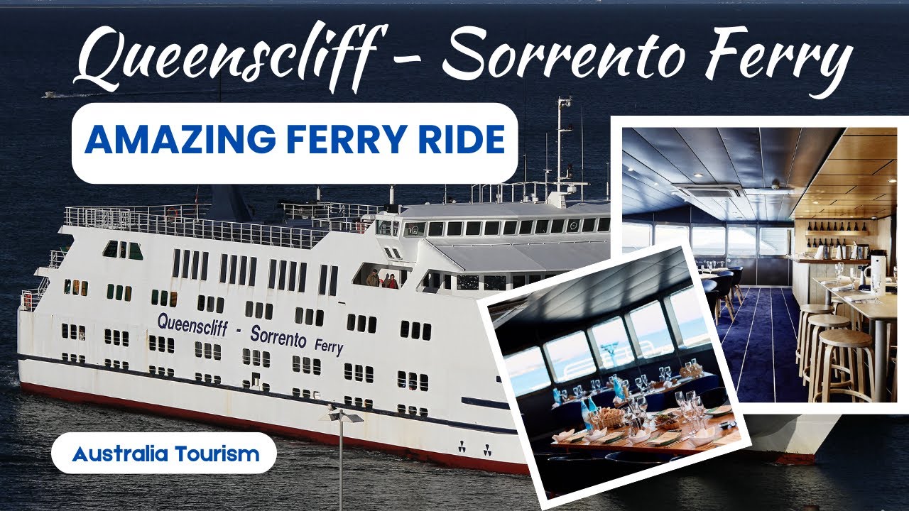 Queenscliff to Sorrento | Ferry Ride | Australia | Searoad Ferries | 2022