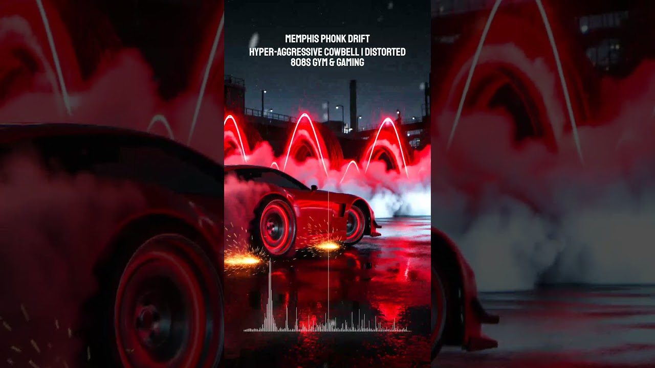 MEMPHIS PHONK DRIFT: Hyper-Aggressive Cowbell | Distorted 808s Gym & Gaming