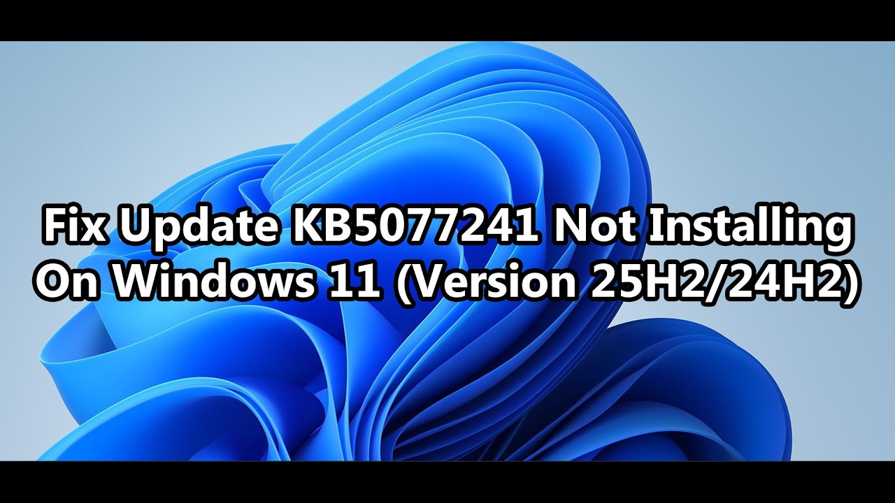 Исправлена ​​ошибка, из-за которой обновление KB5077241 не устанавливалось в Windows 11 (версии 2...