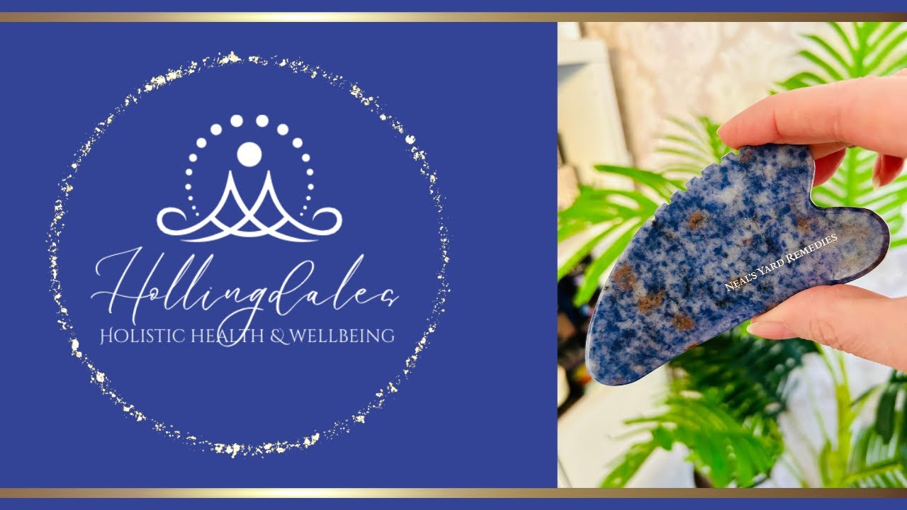 How to Use the Neal’s Yard Remedies Sodalite Crystal Sculpt Gua Sha | Step-by-Step Facial Routine