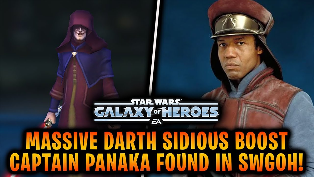 Darth Sidious Gets a MASSIVE Boost + Captain Panaka Found! Queen Amidala Conquest Feats First Look