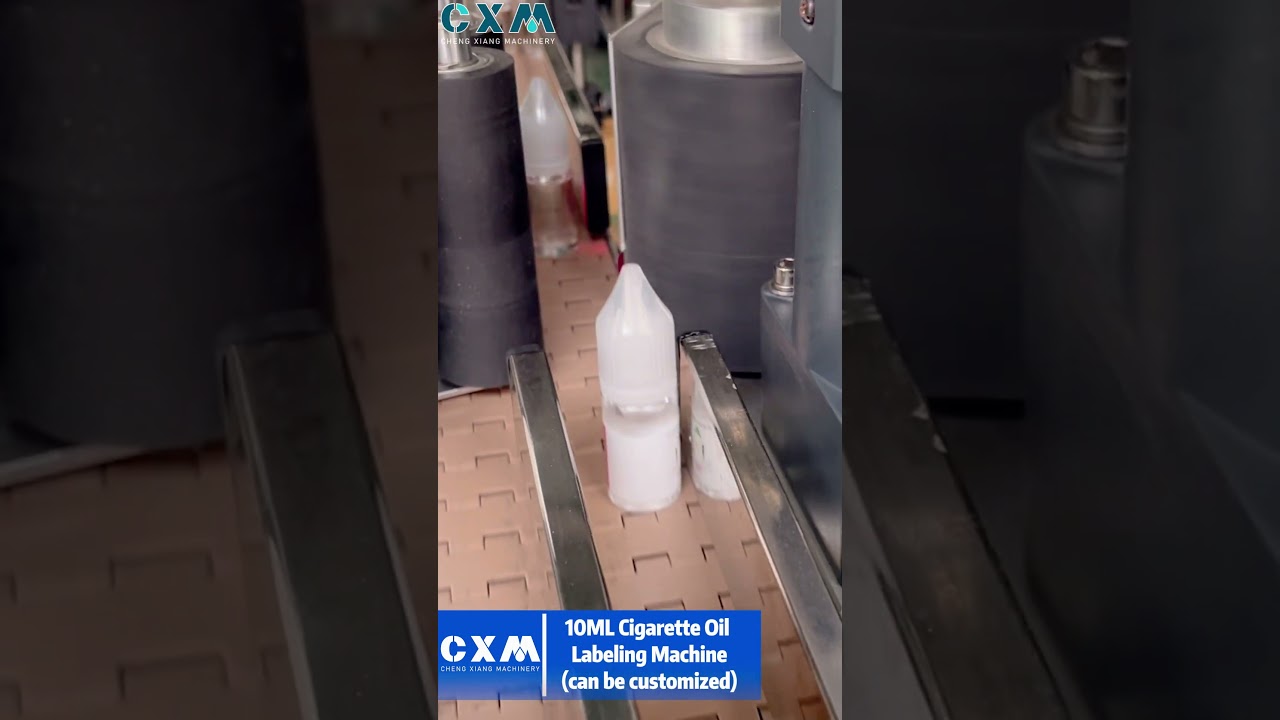 10ML Cigarette Oil Labeling Machine | 10ml Vape E-Juice Smok Oil Liquid Filling Machine