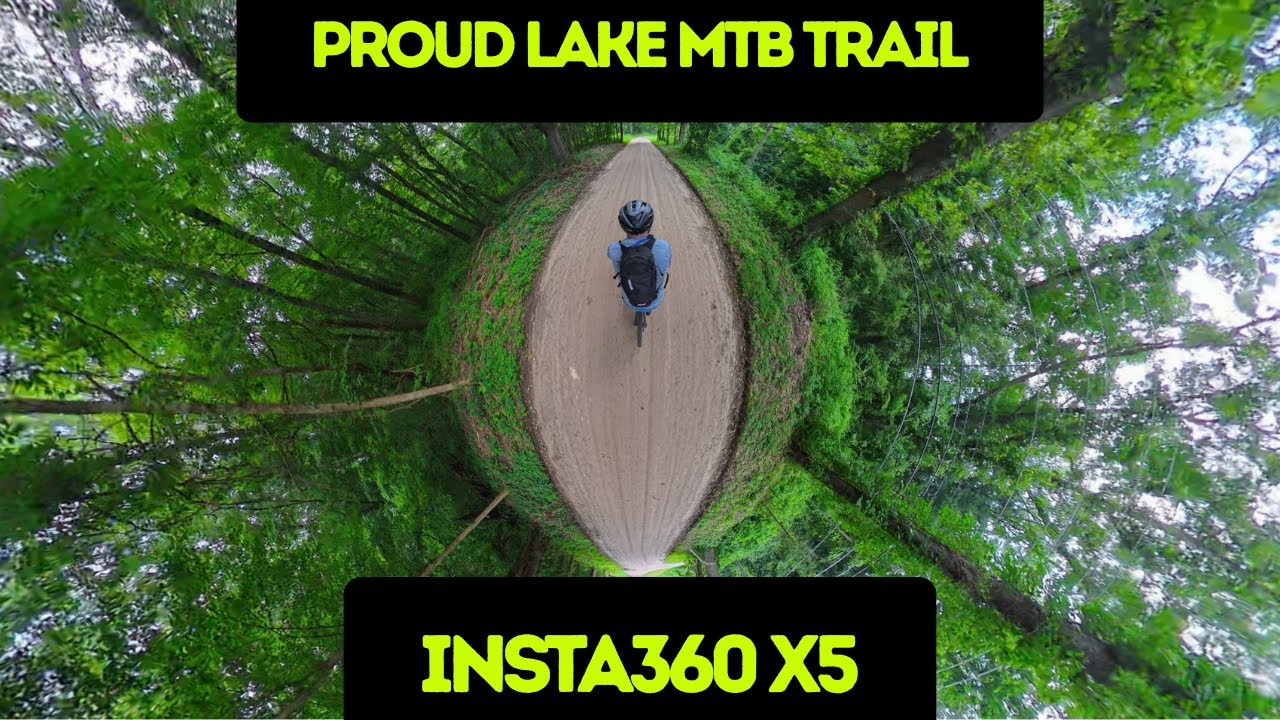 Proud Lake MTB Trail vs. Insta360 X5 action camera
