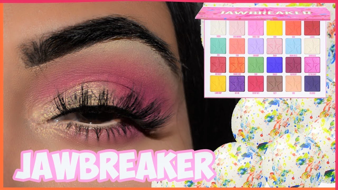 Pink Cut Crease Tutorial Jeffree Star Jawbreaker Palette