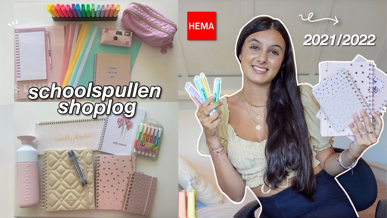 Schoolspullen shoplog 2021-2022! & winactie! // back to school #1