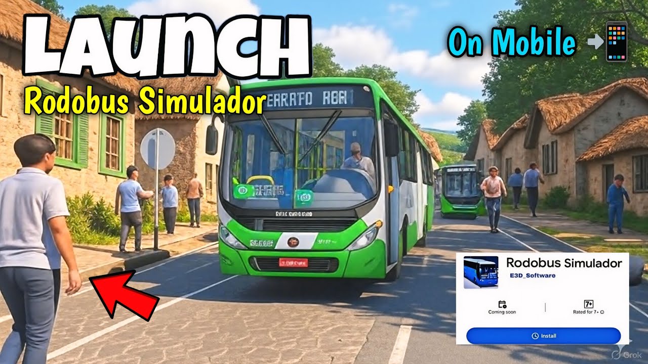 RODOBUS SIMULADOR MOBILE VERSION is here! - New Features + Beta Release Soon