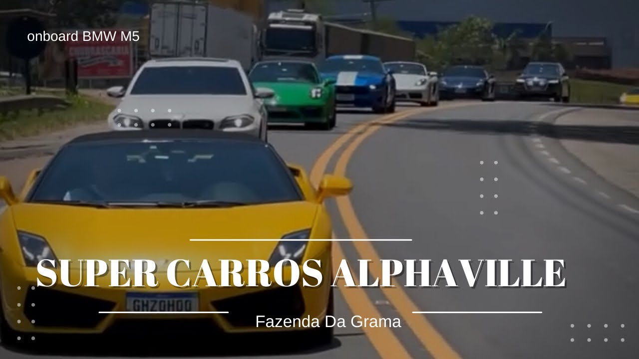 Passeio Super Carros Alphaville destino Fazenda da Grama -SP