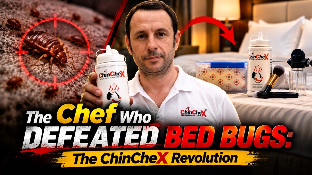 The Chef Who Defeated Bed Bugs | The Story of ChinChex founder Francisco Pazos