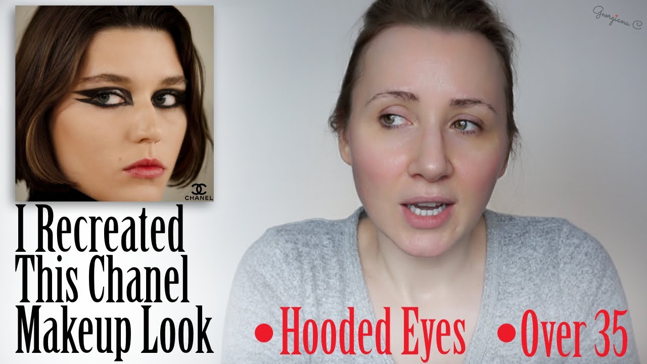 Double Winged EyeLiner Makeup Look - Hooded Eyes (over 35)