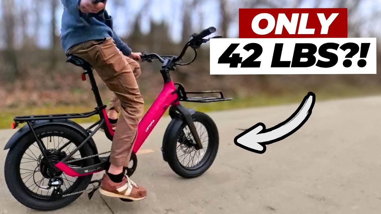 Urtopia Joy Ultra Review: The Carbon Approach to Utility Ebikes