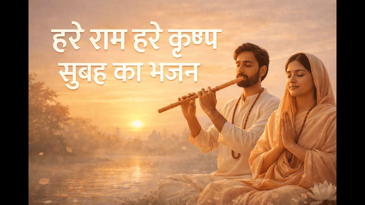 Hare Rama Hare Krishna | Calm Devotional Chant for Morning
