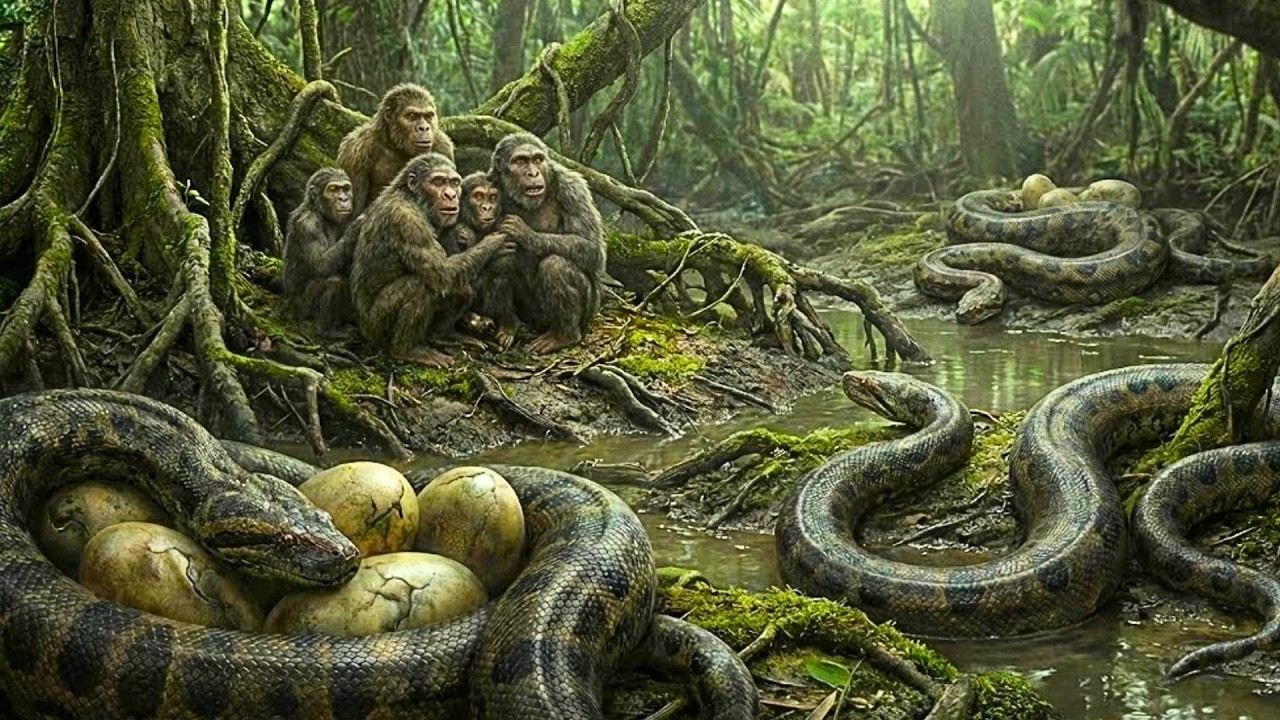 Zero Survival Chance: Trapped in the Titanoboa’s Breeding Ground!