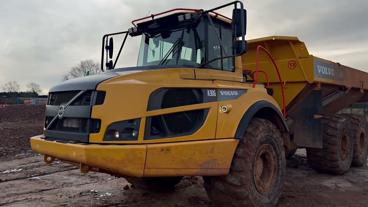 Обзор самосвала Volvo A30G