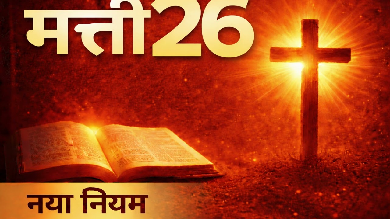 मत्ती अध्याय 26 नया नियम बाइबल पाठ (हिंदी) | The Living Word