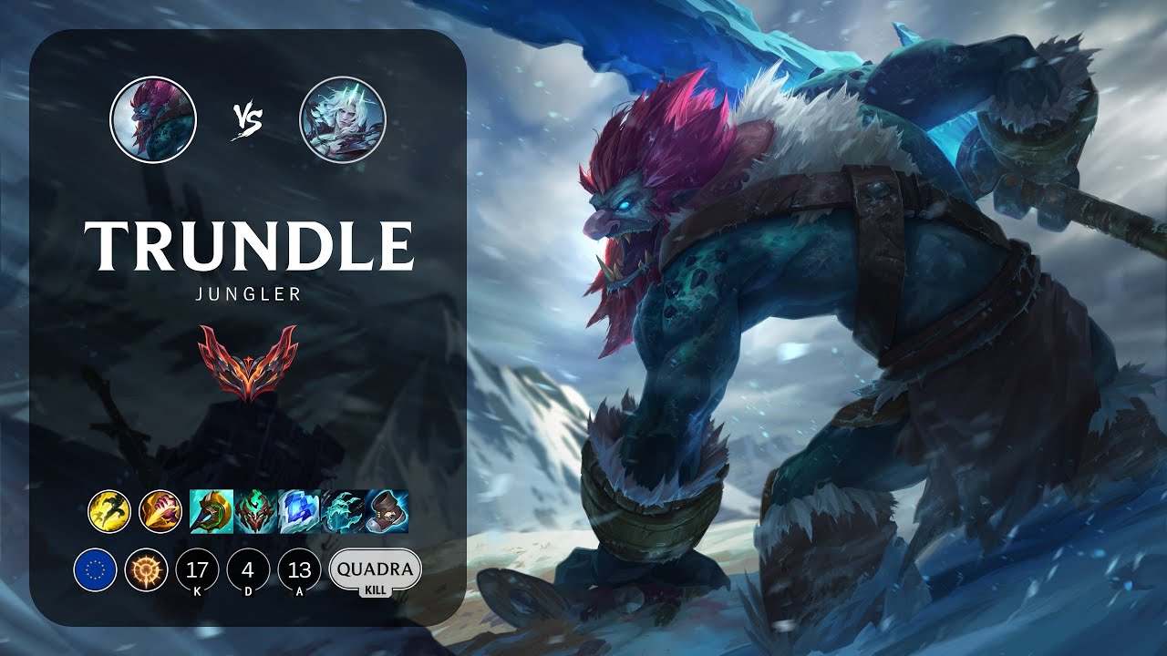 Trundle Jungle vs Viego - EUW Grandmaster Patch 13.13