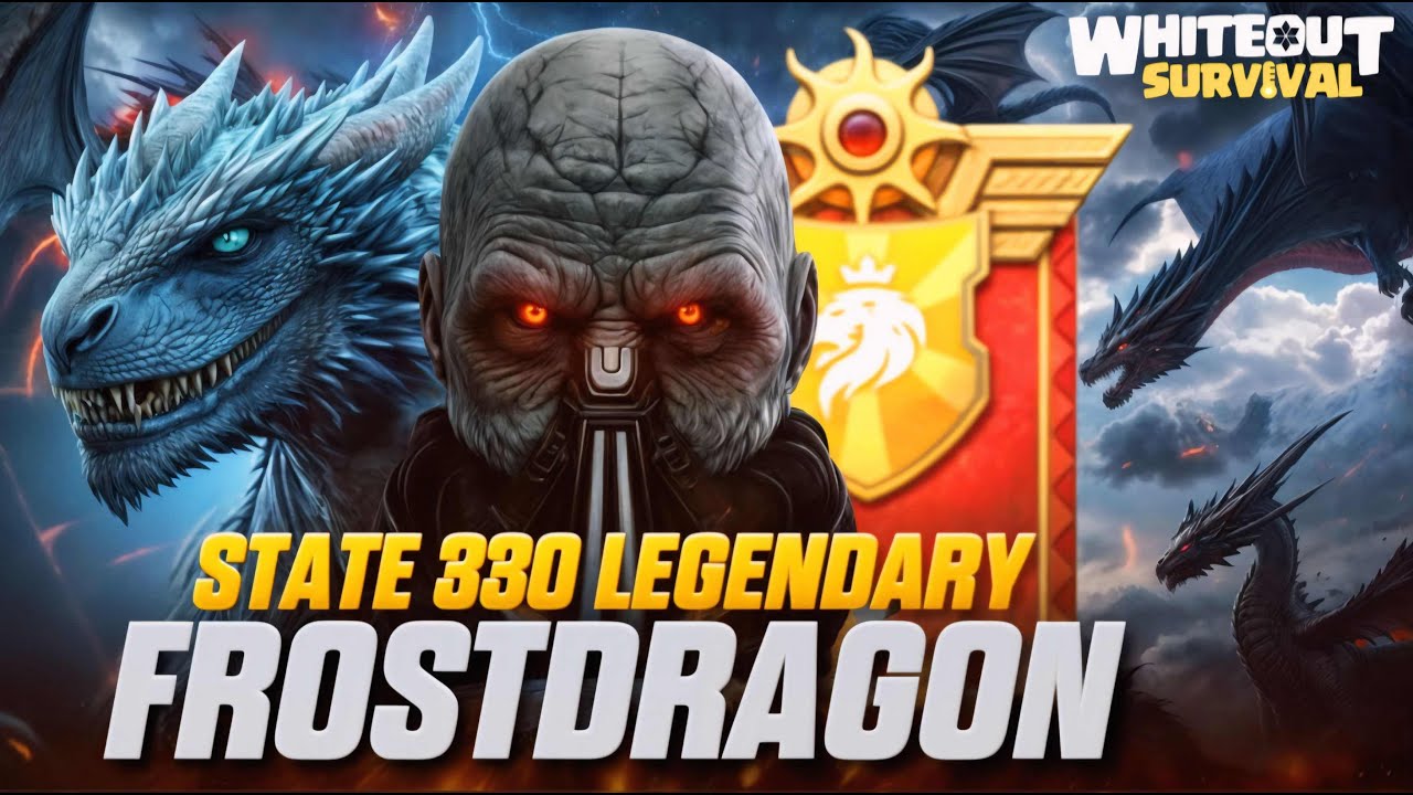 Whiteout Survival - Frostdragon Tyrant Battle - RampageR