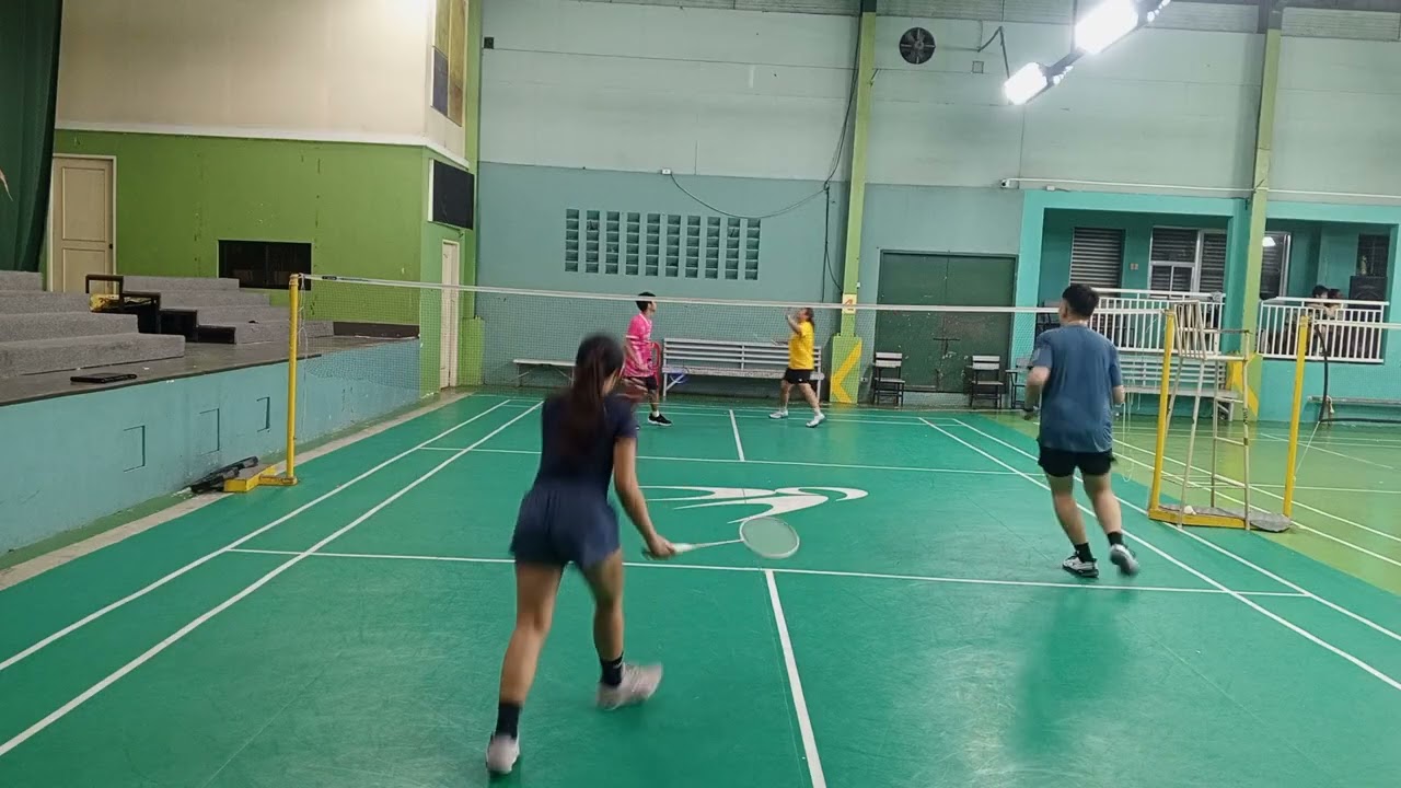 Smashmate Queuein Zzel/Nathaniel vs Hazel/Vince) 16-Jan-2026 #badminton