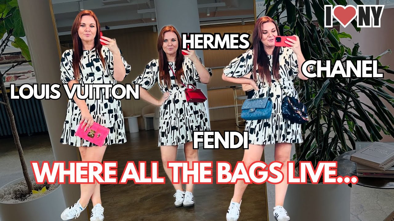 THE BEST HANDBAGS IN NEW YORK CITY!? Luxury shopping at FASHIONPHILE & the REALREAL!