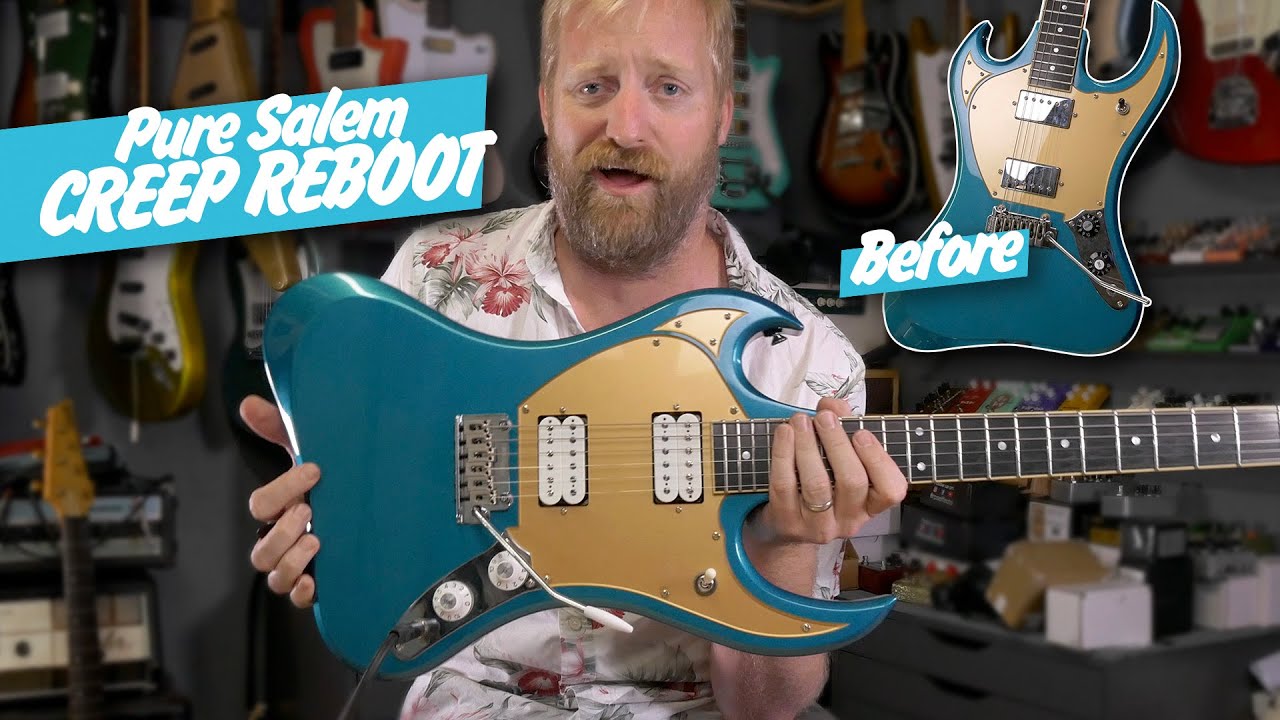 PureSalem Creep Up(side?)Grade - New pickups/Bridge/Wiring & Knobs!