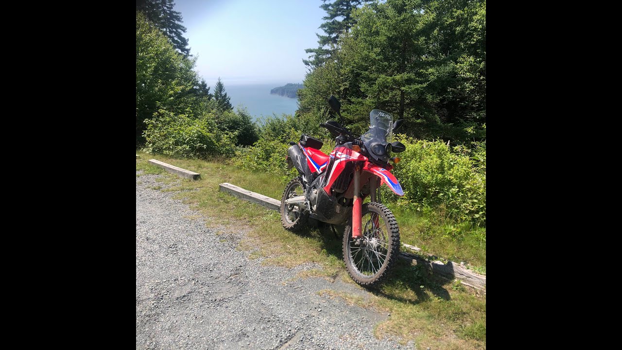 CRF300L Rally on the fundy trail