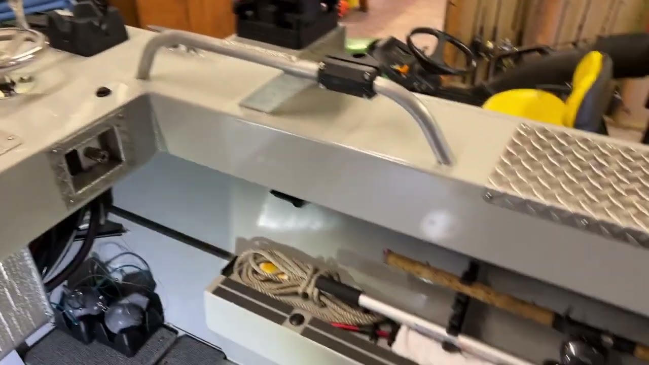 Planar/Autoterm 4B-HA Heater Installed in Aluminum Boat 2011 Hewescraft Searunner