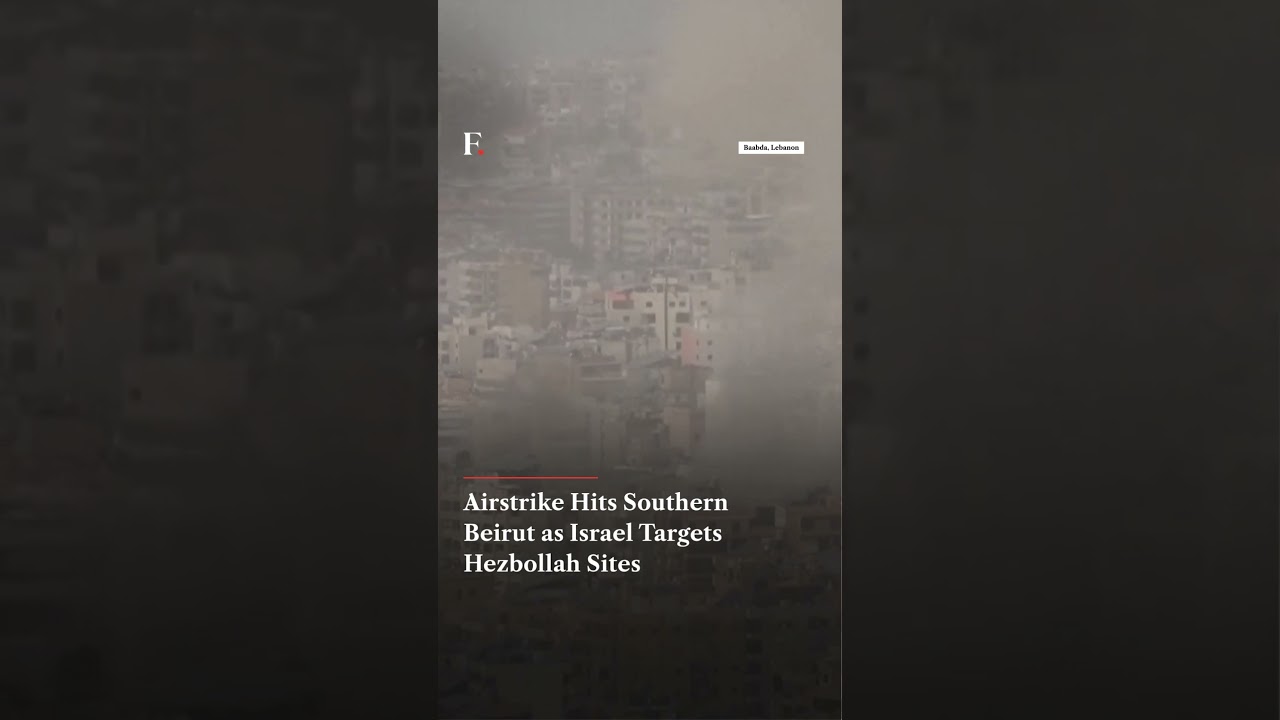 Israeli Strike Hits Beirut Suburbs as Hezbollah Tensions Escalate | N18G