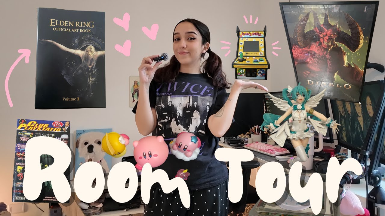 mi setup de streamer🎮✨| room tour