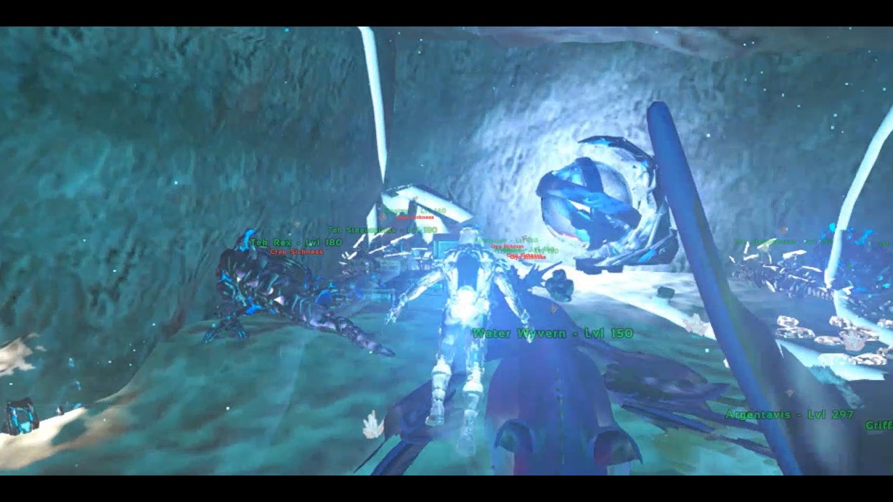 Ark Survival Evolved Fibercraft Server Making Base Underwater and taming